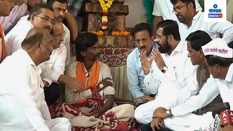  Maratha Andolan Manoj Jarange break hunger strike
