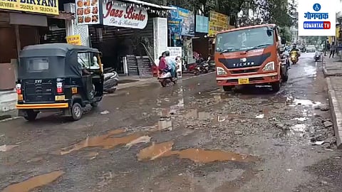 Calangut Baga Road Issue