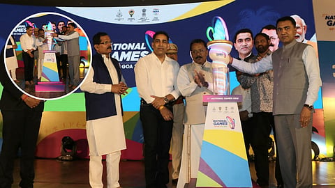 37th National Games Goa 2023 Mashaal Launching
