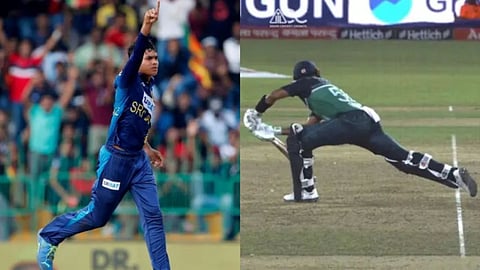 Dunith Wellalage vs Babar Azam