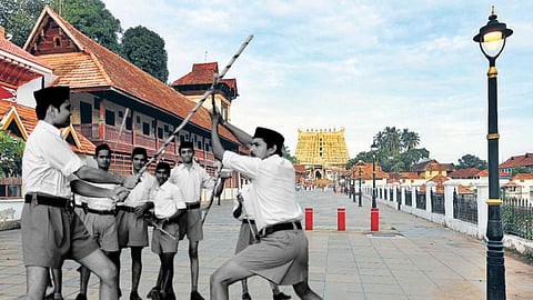Temple premises cannot be used for mass drills or weapons training