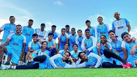 Indian women's cricket team defeated Bangladesh in the semi final of the Asian Games