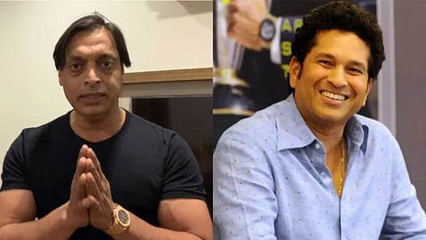 Sachin Tendulkar & Shoaib Akhtar 