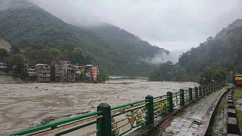 Sikkim Lachen Valley cloud burst