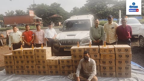 Accused from Goa Into custody For Goa Liquor Smuggling