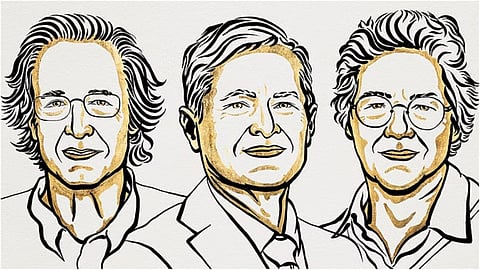 nobel prize in physics announced pierre agostini ferenc krausz and anne lhuillier 