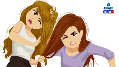 Fight Between Two Group of Women