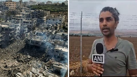 Among Indians caught up in the ongoing war against Hamas, an Indian  man has decided to stay there.  