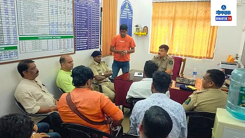 Complaint to Ponda Police by Hindavi Swarajya Sangathan