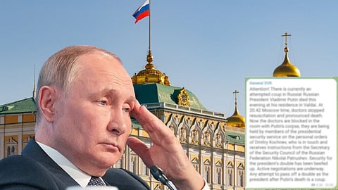 Russia denies claims of death of President Vladimir Putin.