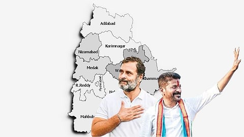 Congress promised brides 10 gram (1 tola) of gold and Rs 1 lakh in cash in Manifesto for Telangana assembly election campaign.