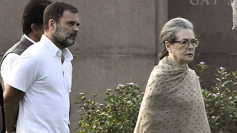 Sonia Gandhi and Rahul Gandhi