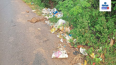 Garbage on Road 