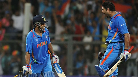 Yuvraj Singh - MS Dhoni