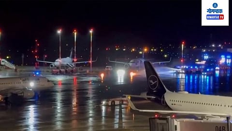 Two flights diverted due to Rains at Dabolim Airport
