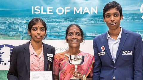 Vaishali and Praggnanandhaa
