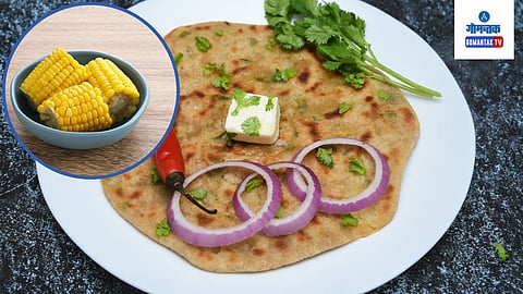 Sweet Corn Paratha