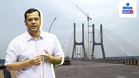 Yuri Alemao slams goa government over Zuari Bridge inauguration money 