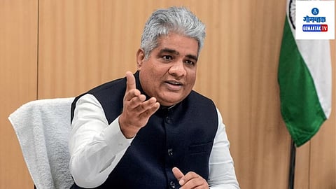 indias environment minister bhupender yadav 