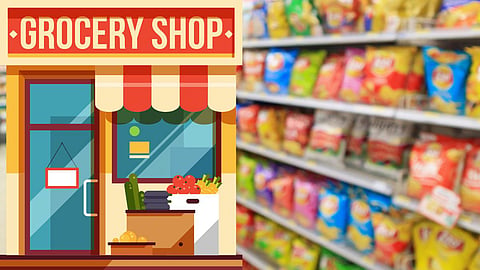 Grocery stores in Ayodhya have about 32% more stock of household products, groceries, cold Drinks and Salty Snacks compared to last year.