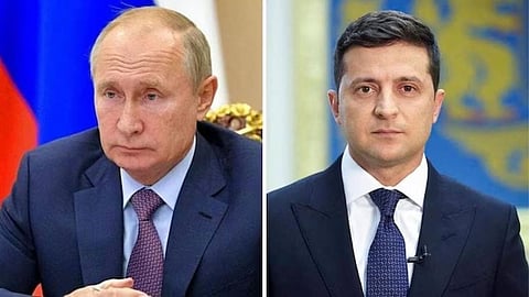 Vladimir Putin & Ukraine President