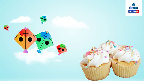 sesame seeds cup cake