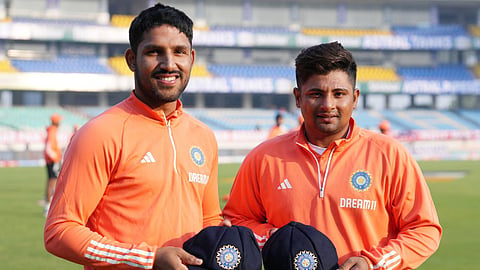 Dhruv Jurel & Sarfaraz Khan 