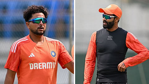 Kuldeep Yadav - Ravindra Jadeja | India vs England | Test Cricket