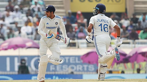 Shubman Gill and Dhruv Jurel