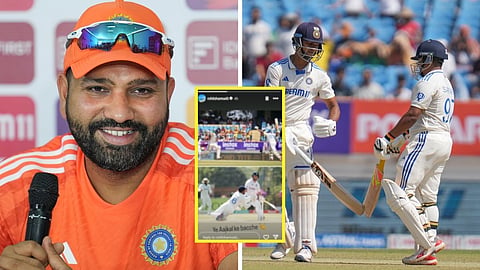 Rohit Sharma post | Yashasvi Jaiswal - Sarfaraz Khan