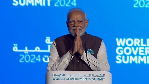 PM Modi In World Governments Summit 