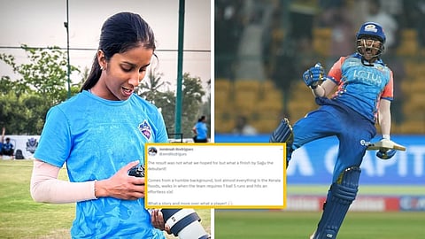 Jemimah Rodrigues praises Sajana Sajeevan