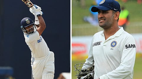 Dhruv Jurel - MS Dhoni