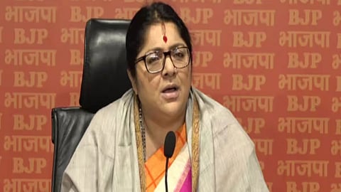 BJP MP Locket Chatterjee 