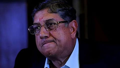 Former BCCI president N Srinivasan