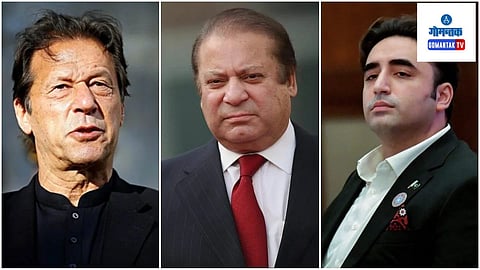 Imran Khan & Nawaz Sharif & Bilawal Bhutto 