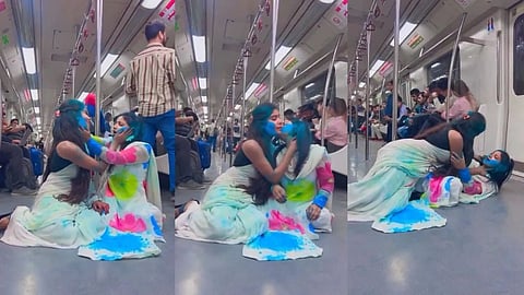 Delhi Metro Viral Video