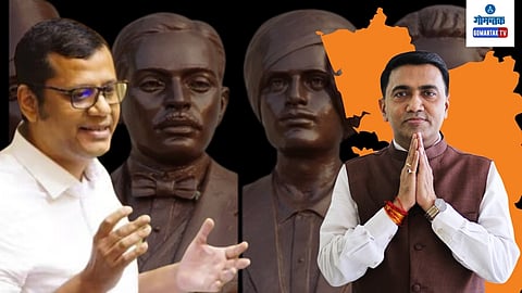 Yuri Alemao & CM Pramod Sawant 