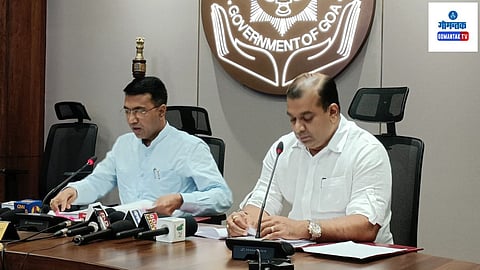 Goa Cabinet Decisions | CM Pramod Sawant And Rohan Khaunte 