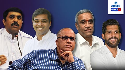 vijai sardesai, jit arolkar, sudin dhavalikar, viresh borkar, digambar kamat