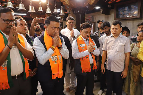 Narayan Rane And CM Pramod Sawant