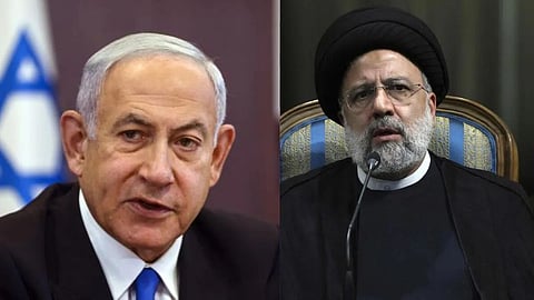 Benjamin Netanyahu And Ebrahim Raisi