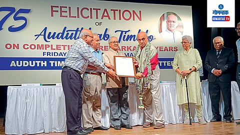 Industrialist Avadhoot Timblo