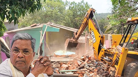 Sangolda Demolition Karnataka siddaramaiah