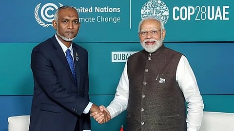 Mohamed Muizzu & PM Modi