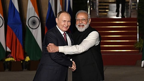 PM Modi And Vladimir Putin