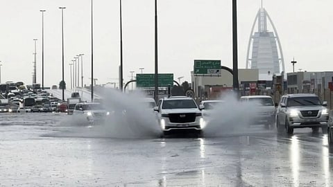 Heavy Rainfall in UAE
