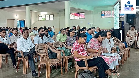 Public hearing with police presence for Shirgaon mine Objection on EIA Report