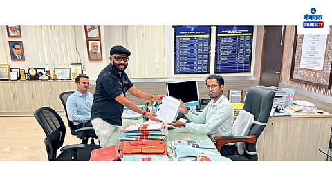 Janardhan Bhandari: दक्षिण गोव्याचे जिल्हाधिकारी आश्विन चंद्रू आणि उत्तर गोवा जिल्हाधिकारी स्नेहा गीते यांची भेट घेऊन निवेदन दिले