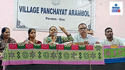Goa Arambol: ना हरकत दाखले प्रलंबित ठेवल्याने ग्रामस्थांमध्ये नाराजी